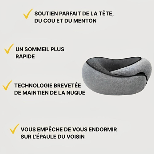 Coussin De Voyage Pour Avion - Spécial Tour De Cou