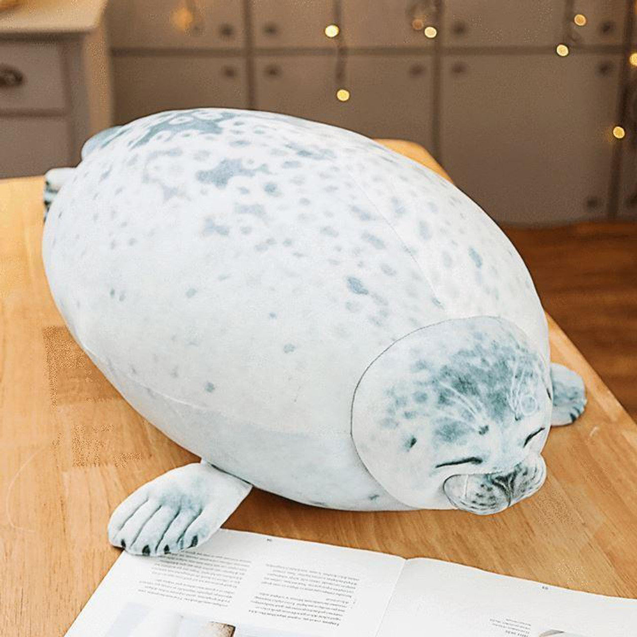 Coussin en Peluche - Forme de Phoque