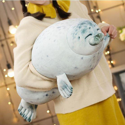 Coussin en Peluche - Forme de Phoque