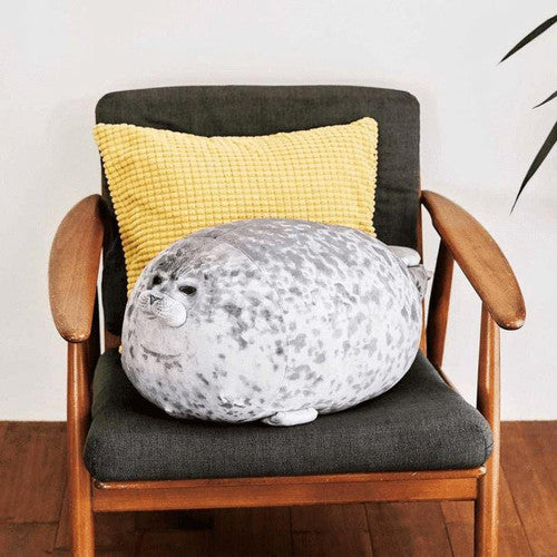 Coussin en Peluche - Forme de Phoque