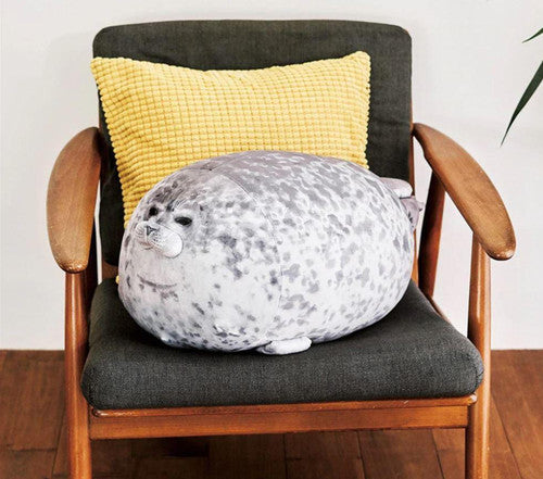 Coussin en Peluche - Forme de Phoque