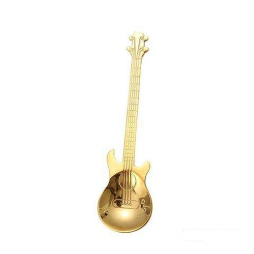Cuillère à Café Guitare en Acier Inoxydable