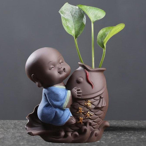 Décoration En Céramique - Statue De Bouddha