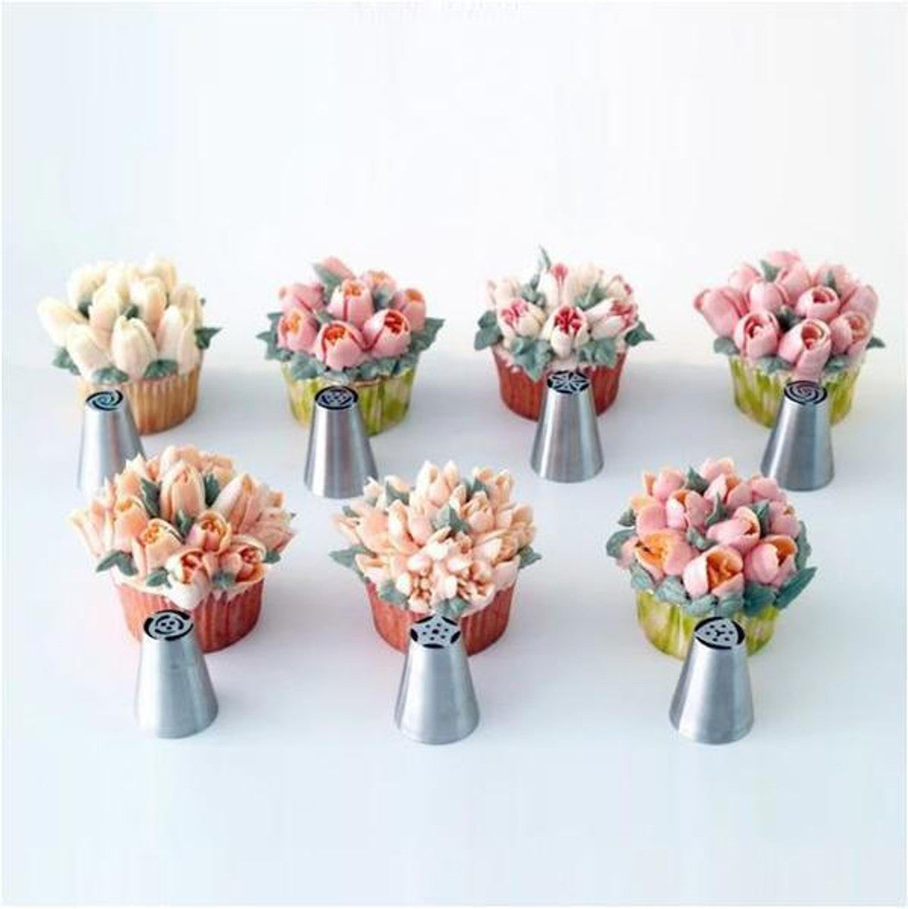 Douilles de Glaçage en Forme de fleur (13 pièces)