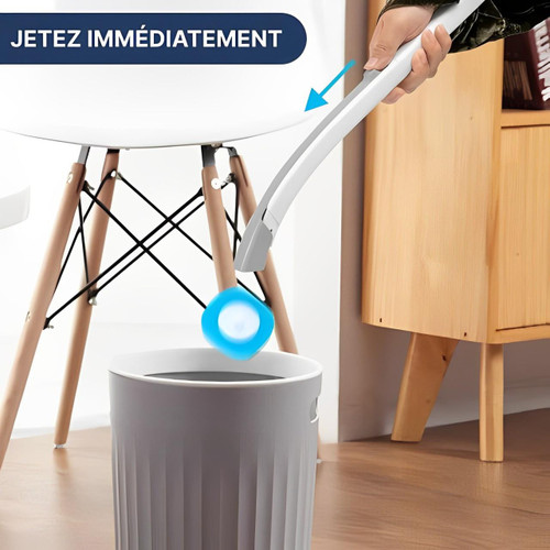 Brosses Toilette Et WC Efficace Avec Éponges Jetables