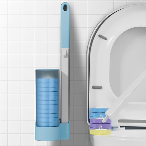 Brosses Toilette Et WC Efficace Avec Éponges Jetables