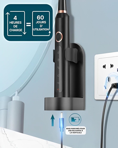 Brosse À Dents Électrique Mode Gensives Sensibles Intégré