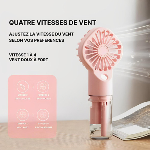 Ventilateur Brumisateur Portable