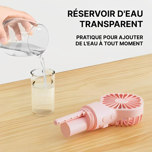 Ventilateur Brumisateur Portable