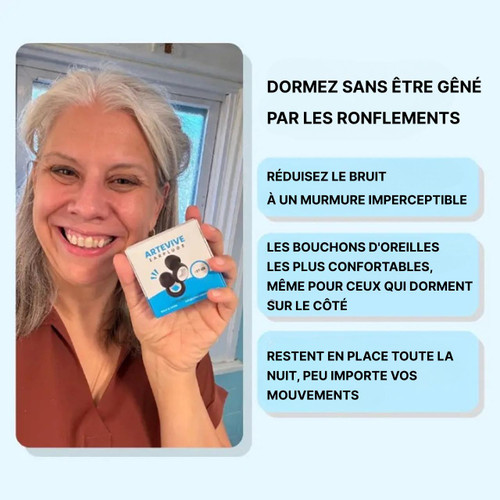 Bouchons d'Oreilles Anti-bruit En Silicone