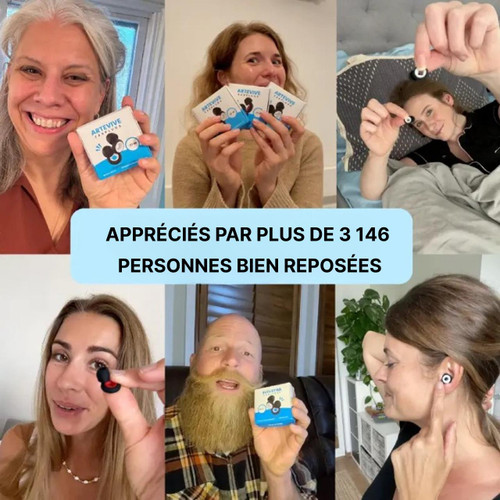 Bouchons d'Oreilles Anti-bruit En Silicone