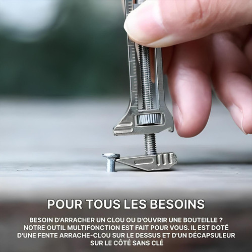 Outil Multifonction Compact En Titane