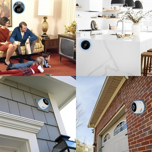 Mini Caméra De Surveillance Magnétique Sans Fil 1080p HD