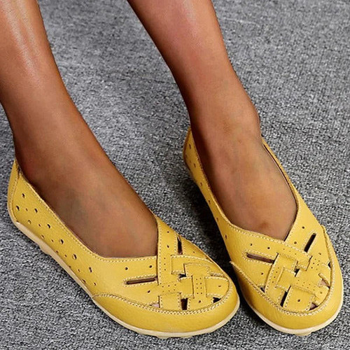 Ballerines En Cuir Confortables