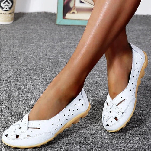 Ballerines En Cuir Confortables