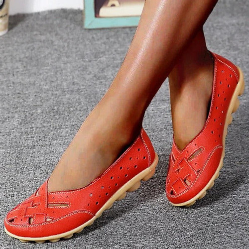 Ballerines En Cuir Confortables