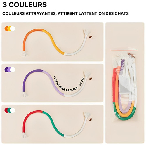 Jouet À Mâcher Pour Chat Avec Hygiène Dentaire