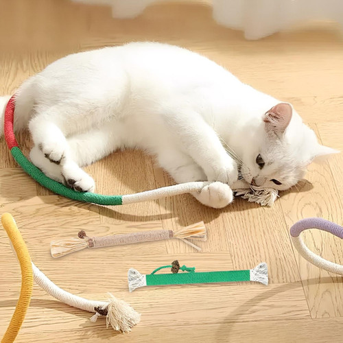 Jouet À Mâcher Pour Chat Avec Hygiène Dentaire