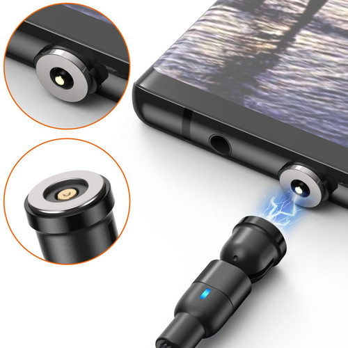Câble Chargeur USB C - Lightning - Micro USB - 3-en-1