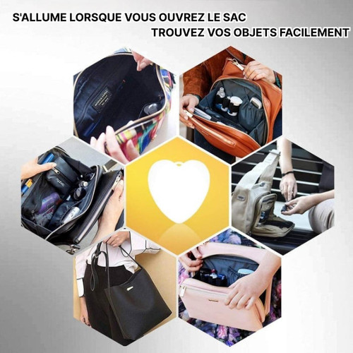 Lampe LED Pour Sac À Main Avec Capteur Tactile