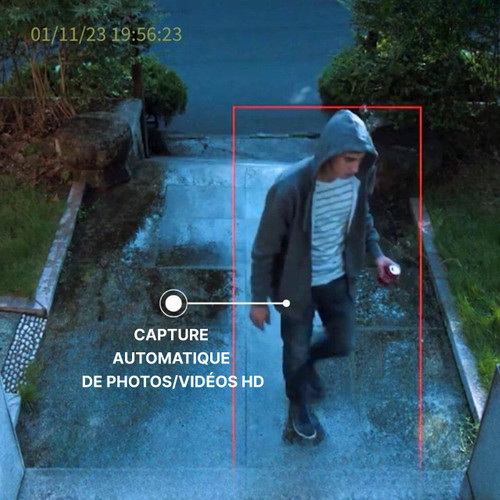 Caméra De Surveillance Extérieure Sans Fil Solaire