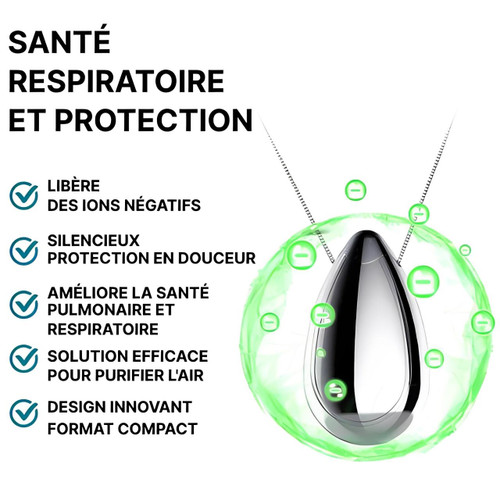 Collier Purificateur d'Air