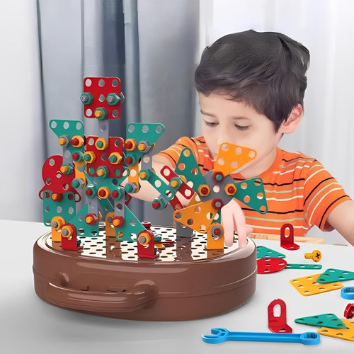 Jouet Boite à Outils Avec Perceuse Visseuse Pour Enfant