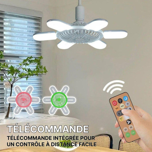 Ventilateur De Plafond Luminaire Silencieux