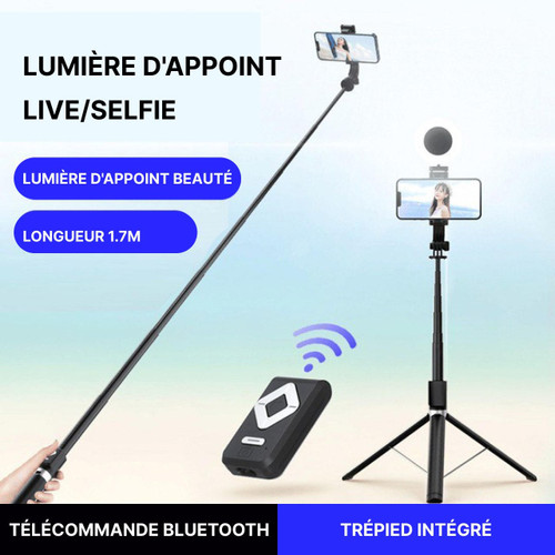 Perche À Selfie Trépied Bluetooth