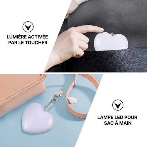Lampe LED Pour Sac À Main Avec Capteur Tactile