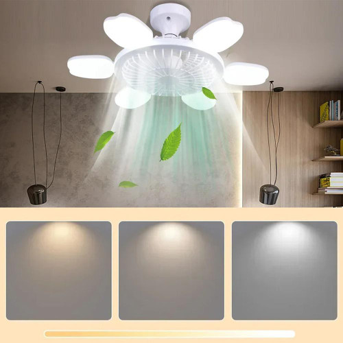 Ventilateur De Plafond Luminaire Silencieux