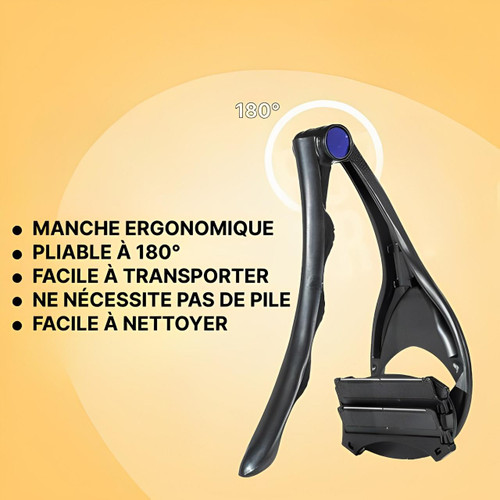 Épilateur Rasoir Dos Pour Homme