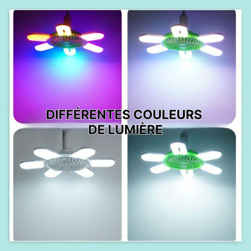 Ventilateur De Plafond Luminaire Silencieux