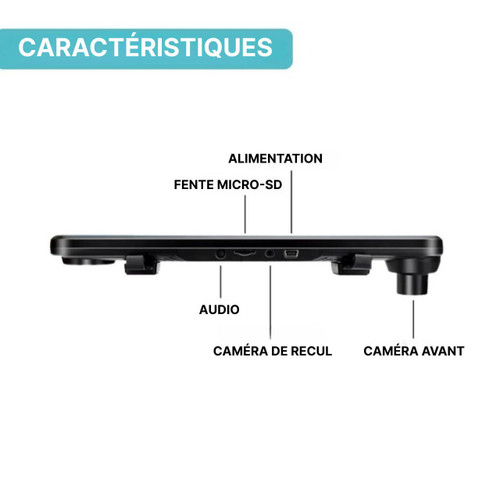 Rétroviseur DashCam CarPlay