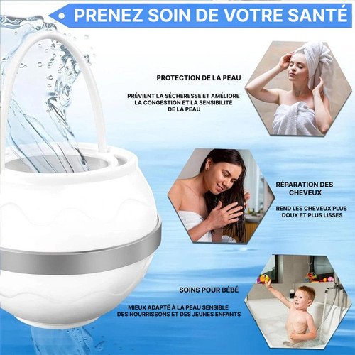 Filtre Adoucisseur d'Eau Bain Bébé 2.0