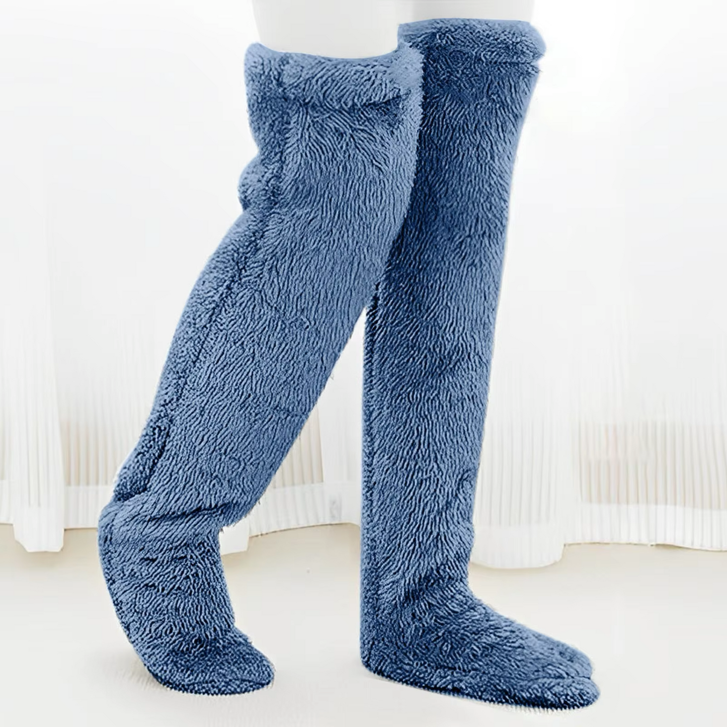 Chaussettes En Laine Polaires Pour Femme Hautes