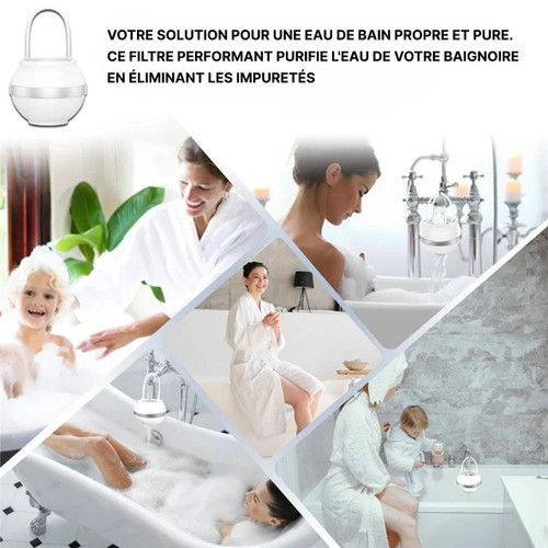 Filtre Adoucisseur d'Eau Bain Bébé 2.0