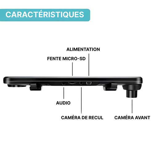 Rétroviseur DashCam CarPlay