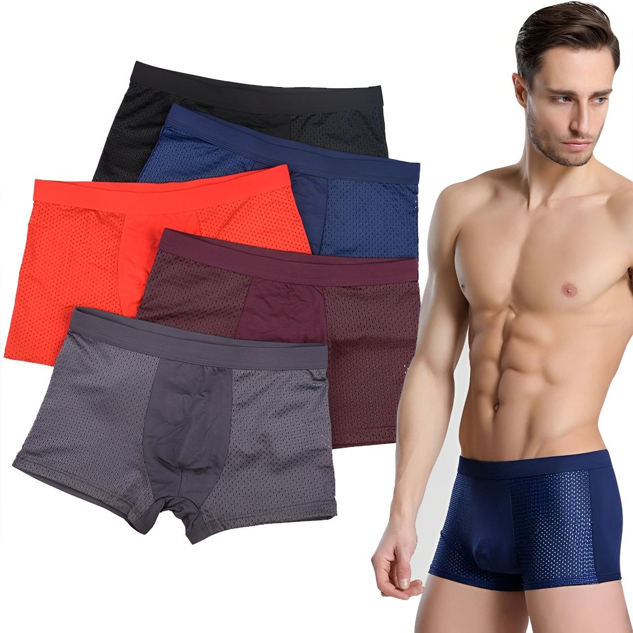 Boxers En Fibre De Bambou (lot de 5)