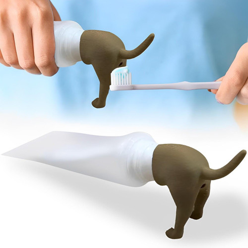 Distributeur De Dentifrice Fesses De Chien