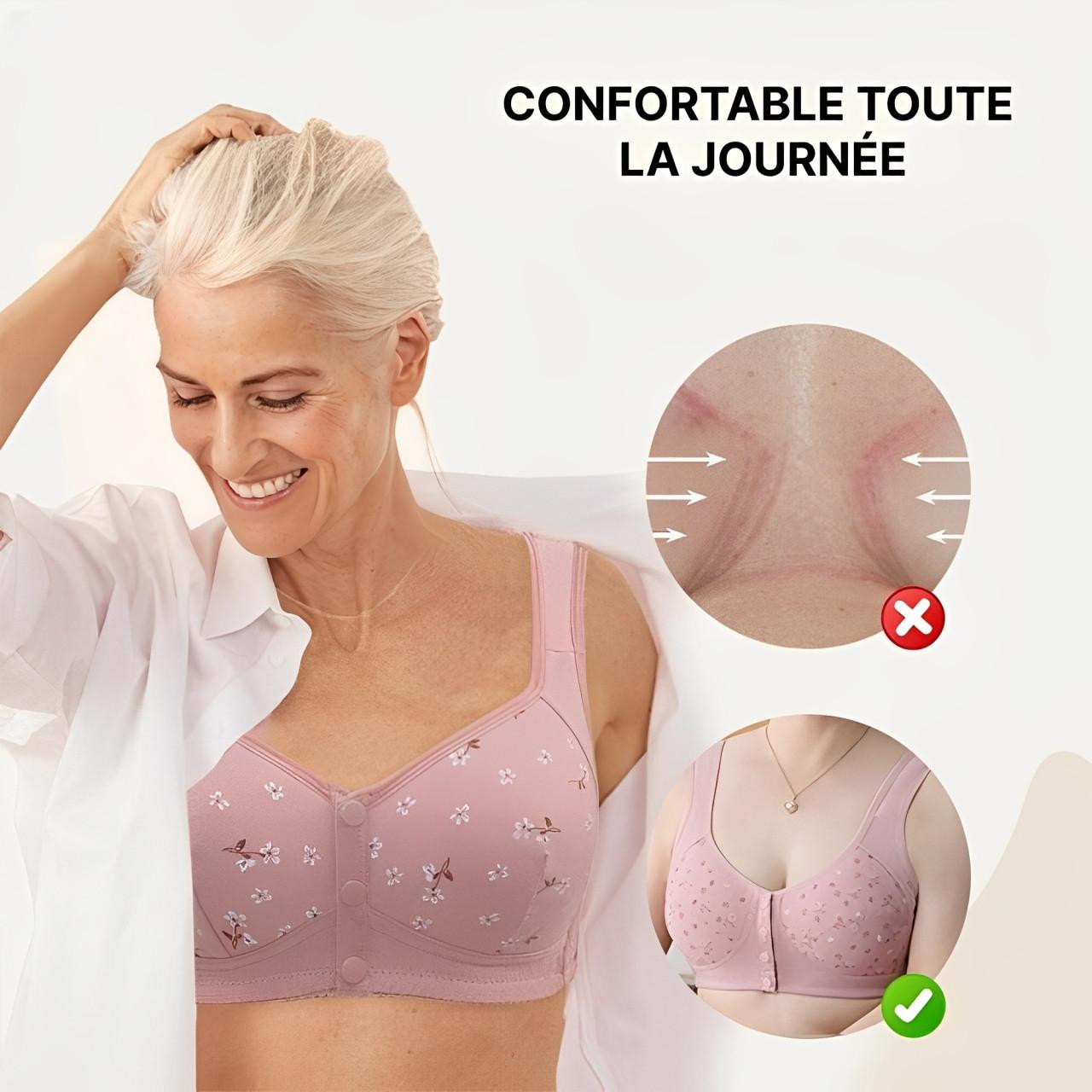 Soutien-gorge Confortable Sans Armature Avec Bon Maintien