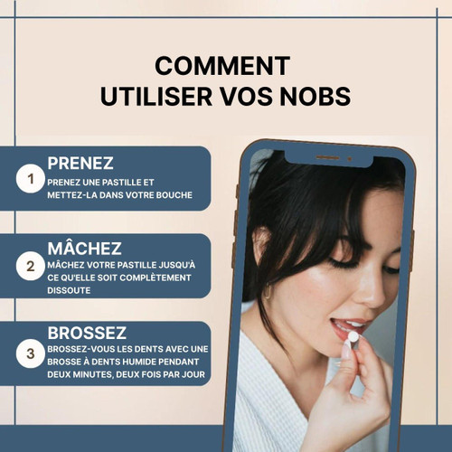Dentifrice Solide En Pastilles - Nobs™