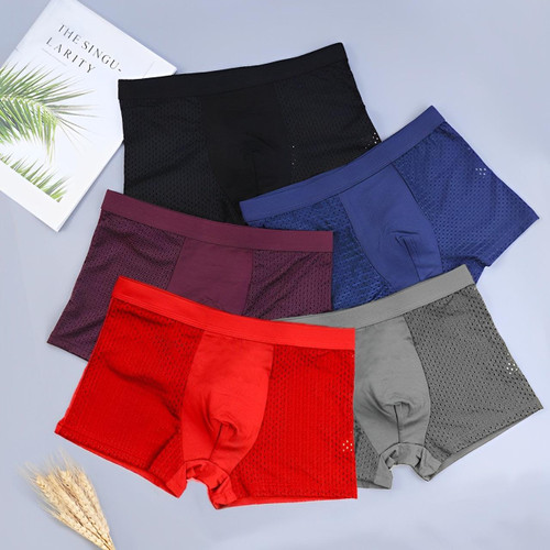 Boxers En Fibre De Bambou (lot de 5)