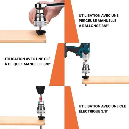 Clé À Douille Universelle Multifonction