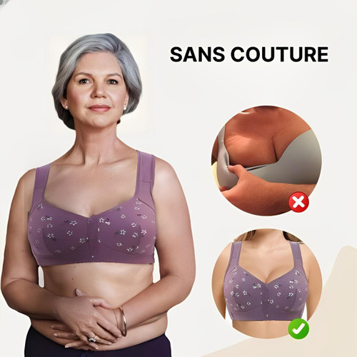 Soutien-gorge Confortable Sans Armature Avec Bon Maintien