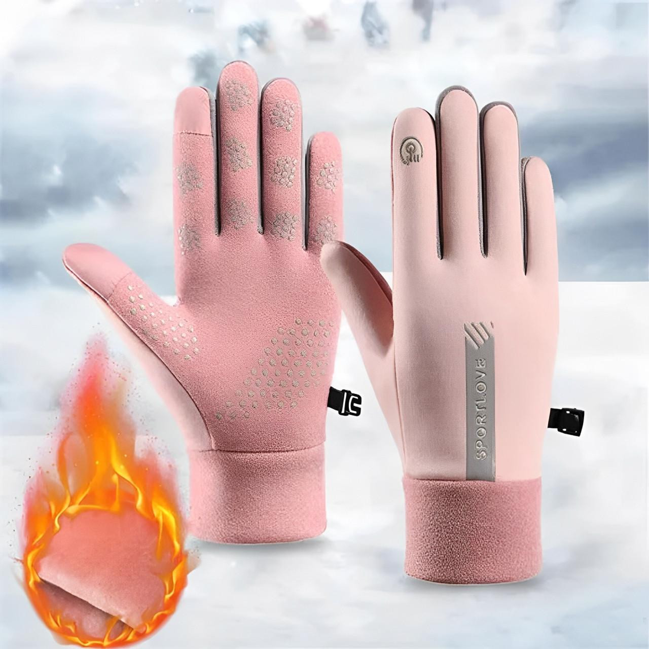 Gants Hiver Thermiques Anti Froid Imperméables Pour Écran Tactile
