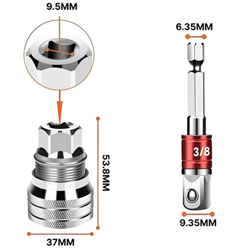 Clé À Douille Universelle Multifonction