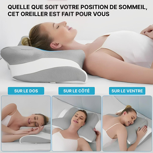 Oreiller Cervical Ergonomique À Mémoire De Forme