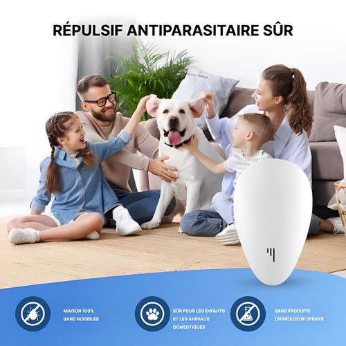 Répulsif à Ultrasons Pour Souris - Rats Et Araignées