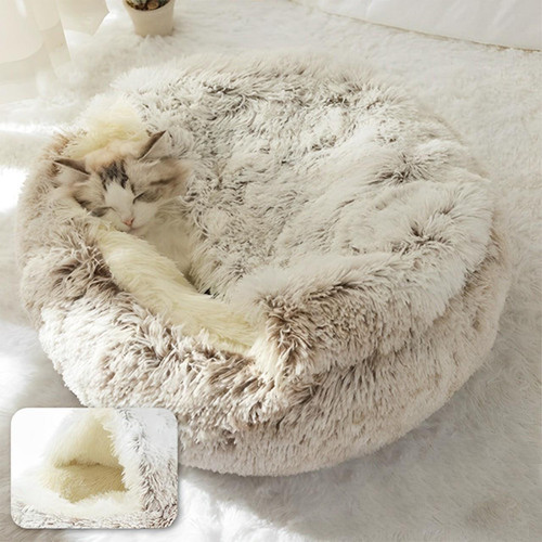 Panier Pour Chien Et Chat Anti Stress 2-en-1
